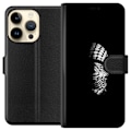 Miniatyrbillede 1 af 3: Apple iPhone 15 Pro Tegnebogsetui Keffiyeh-mønster - klassisk