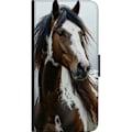 Miniatyrbild 3 av 3: Samsung Galaxy A03s Plånboksfodral Häst Djurmotiv Grafisk Design Natur Kraftfullt Motiv Populär Väggkonst Djurtema Ridning
