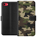 Pikkukuva 1 / 3: Apple iPhone SE (2020) Lompakkokotelo Metsä camo