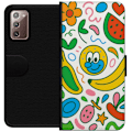 Miniatyrbillede 1 af 3: Samsung Galaxy Note20 Tegnebogsetui Sommerfugle Slør