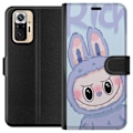 Pikkukuva 1 / 3: Xiaomi Redmi Note 10 Pro Lompakkokotelo Sininen Jänis Labubu