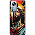 Pikkukuva 1 / 3: Xiaomi 12 Pro Läpinäkyvä kuori Jeesus ja Kortti - uskonnollinen motiivi syvällä symboliikalla