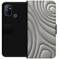 Miniatyrbild 1 av 3: OnePlus Nord N100 Plånboksfodral Silver Waves