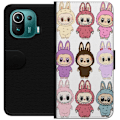 Miniatyrbillede 1 af 3: Xiaomi Mi 11 Pro Tegnebogsetui Labubu Pink Monster - Popkunst med Kawaii-touch