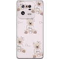 Pikkukuva 1 / 3: Xiaomi 13 Pro Läpinäkyvä kuori Teddy Dior Vibes - ylellinen nalle muotityyliin