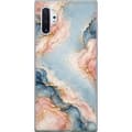 Kompatibelt Mobildeksel til Samsung Galaxy Note10+ Pastellmarmor blå