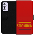 Miniatyrbillede 1 af 3: Samsung Galaxy A82 5G Tegnebogsetui Stockholm – Hockey