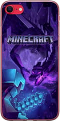 Kompatibelt Mobilskal till Apple iPhone SE (2022) Minecraft