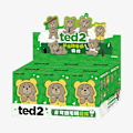 Pikkukuva 9 / 9: POP Mart Ted2 Teddy Bear Action Plush Pendant Blind Box