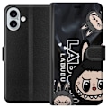 Miniatyrbilde 1 av 3: Apple iPhone 16 Plus Lommeboketui <nl>Labubu Black Energy - Sv