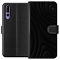 Pikkukuva 1 / 3: Huawei P20 Pro Lompakkokotelo Tummat Aallot