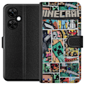 Miniatyrbillede 1 af 3: OnePlus Nord CE3 Tegnebogsetui Minecraft Kunst