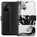 Miniatyrbillede 1 af 3: Xiaomi 11T Tegnebogsetui Leopard Faces