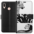 Miniatyrbilde 1 av 3: Huawei P20 lite Lommeboketui Leopard Faces