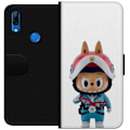 Miniatyrbillede 1 af 3: Huawei P Smart Z Tegnebogsetui How2work Labubu Monstre x Ultraman Blue Figur
