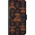 Miniatyrbillede 3 af 3: Google Pixel 9 Pro Tegnebogsetui Louis Vuitton Teddybjørn Mønster Luksus Mode Design Populært Motiv Mode Trend Luksuriøse Accessories