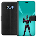 Miniatyrbillede 1 af 3: Samsung Galaxy S8 Tegnebogsetui sort ridder fortnite