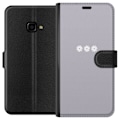 Pikkukuva 1 / 3: Samsung Galaxy Xcover 4 Lompakkokotelo Lila Blomminimalismi - tyylikäs kukkakuva lila taustalla
