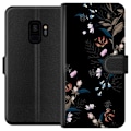 Miniatyrbillede 1 af 3: Samsung Galaxy S9 Tegnebogsetui Blomster