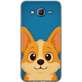 Pikkukuva 1 / 3: Samsung Galaxy J5 Läpinäkyvä kuori Hello Corgi