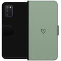 Kompatibel Tegnebogsetui til Samsung Galaxy A03s Hjerte