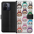 Miniatyrbild 1 av 3: Xiaomi Redmi 12C Plånboksfodral Labubu Macaron Monster – S