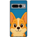 Miniatyrbilde 1 av 3: Google Pixel 7 Pro Gjennomsiktig deksel Hello Corgi
