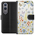Miniatyrbilde 1 av 3: OnePlus Nord CE4 Lite Lommeboketui Sommerblomster