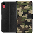 Pikkukuva 1 / 3: Apple iPhone XR Lompakkokotelo Metsä camo