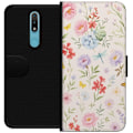 Miniatyrbillede 1 af 3: Nokia 2.4 Tegnebogsetui Blomster