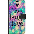Miniatyrbillede 3 af 3: Apple iPhone 15 Tegnebogsetui Live Laugh Love