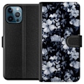 Miniatyrbillede 1 af 3: Apple iPhone 12 Pro Tegnebogsetui Blomster