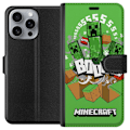 Miniatyrbillede 1 af 3: Apple iPhone 16 Pro Max Tegnebogsetui Minecraft Boom