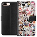 Miniatyrbillede 1 af 3: Apple iPhone 8 Plus Tegnebogsetui Labubu All-Stars – POP MART Specialudgave