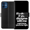 Pikkukuva 1 / 3: Apple iPhone 12 mini Lompakkokotelo Teksti