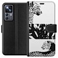 Pikkukuva 1 / 3: Xiaomi 12T Lompakkokotelo Leopard Faces