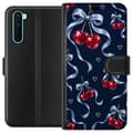 Kompatibel Tegnebogsetui til OnePlus Nord Natskygge blå
