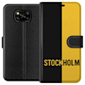 Pikkukuva 1 / 3: Xiaomi Poco X3 NFC Lompakkokotelo Stockholm – jalkapallo