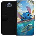 Pikkukuva 1 / 3: Sony Xperia 10 Plus Lompakkokotelo Stitch kilpikonnalla - söp