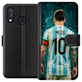 Miniatyrbillede 1 af 3: Samsung Galaxy A40 Tegnebogsetui Messi