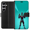 Miniatyrbillede 1 af 3: Samsung Galaxy S25 Tegnebogsetui sort ridder fortnite