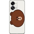 Pikkukuva 1 / 3: OnePlus Nord 2T Läpinäkyvä kuori line friends brown