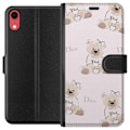 Pikkukuva 1 / 3: Apple iPhone XR Lompakkokotelo Teddy Dior Vibes - ylellinen nalle muotityyliin