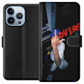 Miniatyrbillede 1 af 4: Apple iPhone 13 Pro Tegnebogsetui Kærlighed Mystik Design Romantisk Motiv Populært Grafisk Mønster Mode Stil