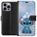 Miniatyrbillede 1 af 3: Apple iPhone 16 Pro Max Tegnebogsetui Stitch Hoppende Glæde - Sjovt Design til Gave