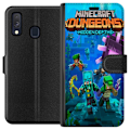 Miniatyrbillede 1 af 3: Samsung Galaxy A40 Tegnebogsetui Minecraft