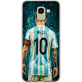 Miniatyrbillede 1 af 3: Samsung Galaxy J6 Gennemsigtig cover Messi