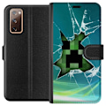 Miniatyrbillede 1 af 3: Samsung Galaxy S20 FE Tegnebogsetui MineCraft