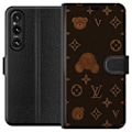 Miniatyrbilde 1 av 3: Sony Xperia 1 V Lommeboketui Plush Luxe