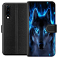 Pikkukuva 1 / 3: Huawei P30 Lompakkokotelo Susi